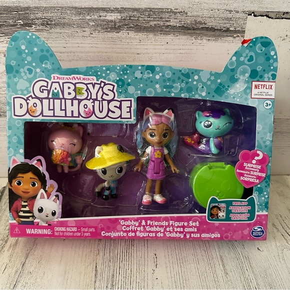 Gabby’s Dollhouse Gabby & Friends Figure Set NEW - Picture 1 of 4